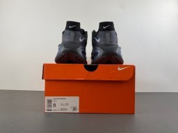 Nike Gray Blue Midsole Iridescent Printed Overlay Chunky Sneakers 17