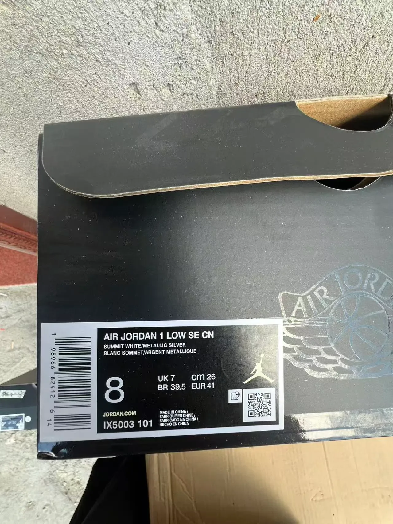 Nike Gray White Low-Top Cupsole Sneakers 10