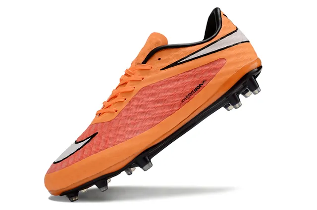 Nike Hypervenom Orange Black Firm-Ground Soccer Shoes 3