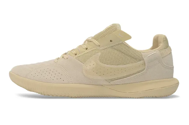 Nike Indoor Soccer Shoe Beige Monochrome Lifestyle Sneaker 7