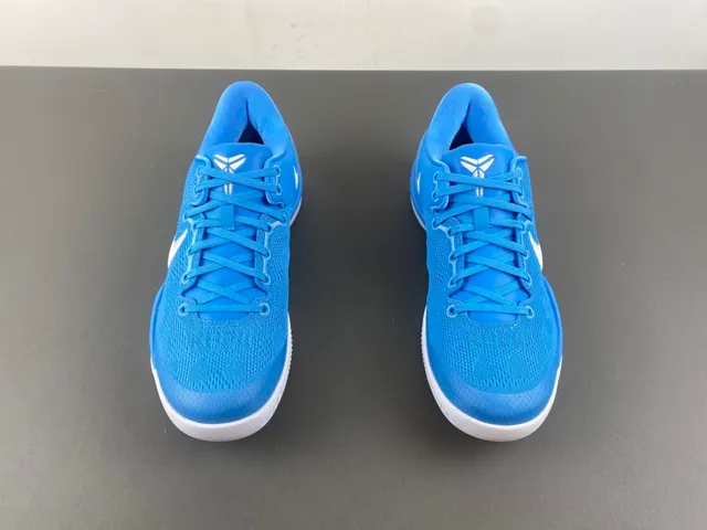 Nike Kobe 8 System Blue White Basketball Shoes 11