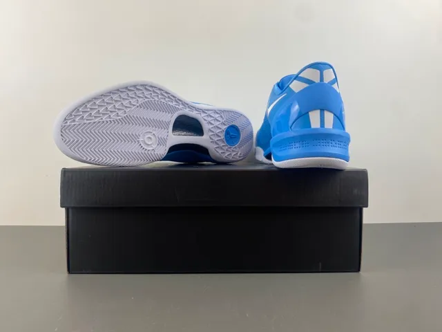 Nike Kobe 8 System Blue White Basketball Shoes 16