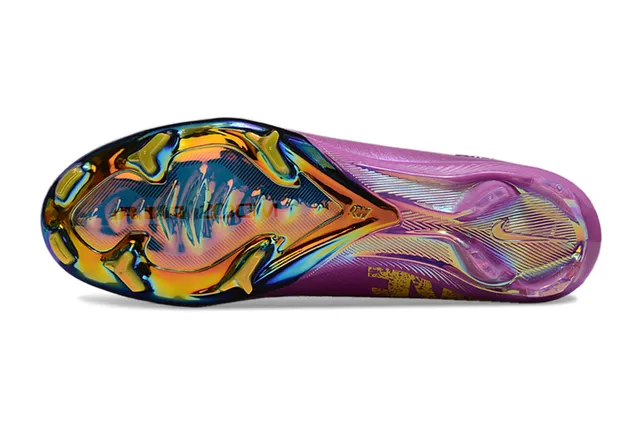 Nike Mercurial Pink Multicolor Iridescent Upper Holographic Soleplate Firm-Ground Soccer Shoes 6
