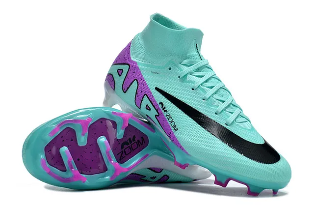 Nike Mercurial Superfly Air Zoom Mint Purple Firm-Ground Soccer Shoes 2