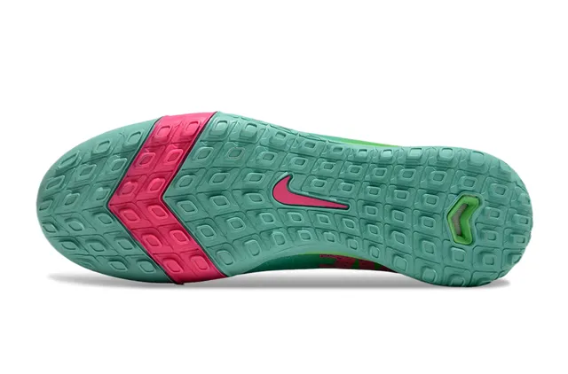 Nike Mercurial Turf vert iridescent rose Turf chaussures de football 6