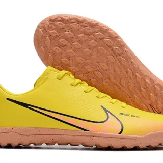 Nike Mercurial Turf Yellow Black Neon Pink Turf सॉकर जूते