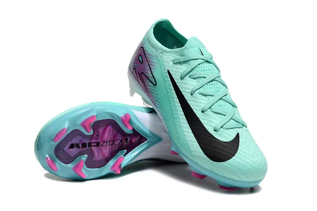 Nike Mercurial Vapor Air Zoom Mint Pink Firm-Ground Soccer Shoes 4