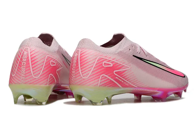 Nike Mercurial Vapor Air Zoom Pink Iridescent Firm-Ground Soccer Shoes 5