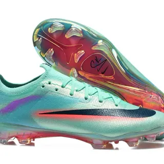 Nike Mercurial Vapor CR7 Iridescent Mint Firm-Ground Soccer Shoes