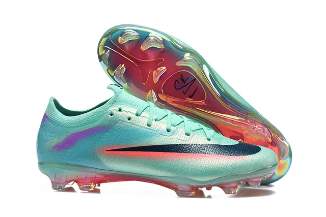 Nike Mercurial Vapor CR7 Iridescent Mint Firm-Ground Soccer Shoes 1