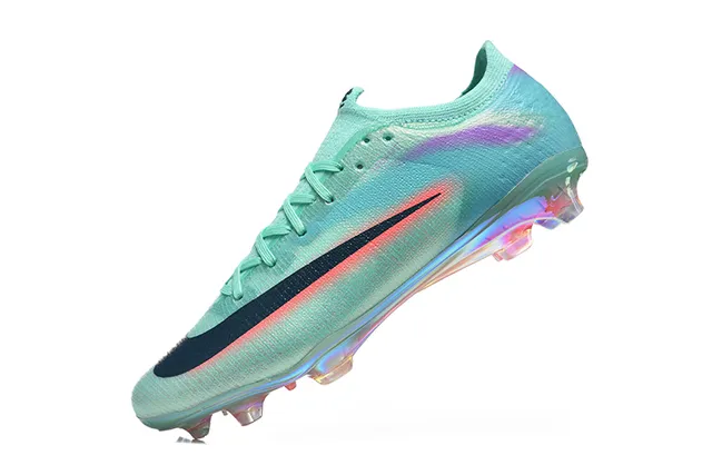 Nike Mercurial Vapor CR7 Iridescent Mint Firm-Ground Soccer Shoes 4