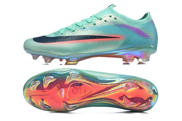 Nike Mercurial Vapor CR7 Iridescent Mint Firm-Ground Soccer Shoes 9
