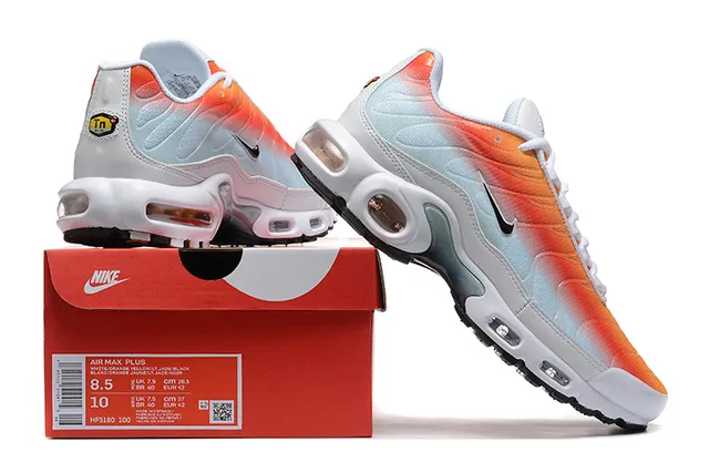 Nike Multicolor Gradient Upper Dual Visible Air Units Lifestyle Sneakers 6