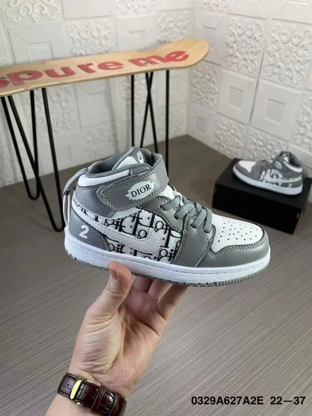 Nike Multicolor High-Top Leather Upper Basketball Shoes 5