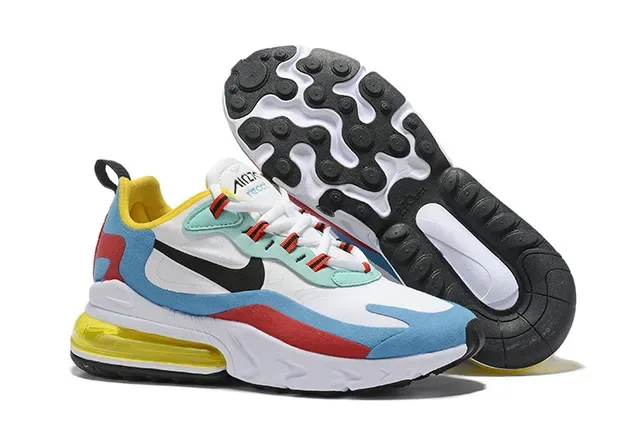 Nike Multicolor Multi-Color Block Overlay Visible Air Cushioning Unit Lifestyle Sneakers 4