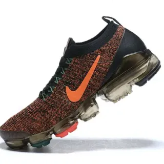 Nike Zapatillas de Running con parte superior de tejido multicolor naranja y cushioning de aire visible