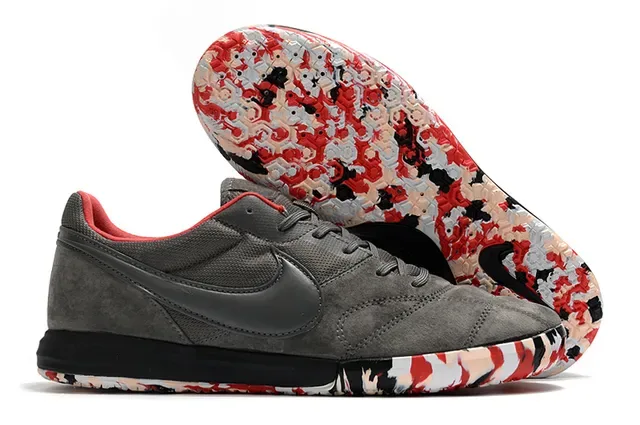 Nike Navy Red Low-Top Synthetic Suede Upper Sneakers 14