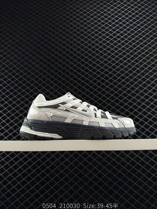 Nike P-8000 Light Gray and Navy Lifestyle Sneakers 2
