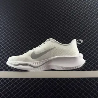 Zapatillas de correr Nike Pegasus Plus blanco gris low-top con upper de malla