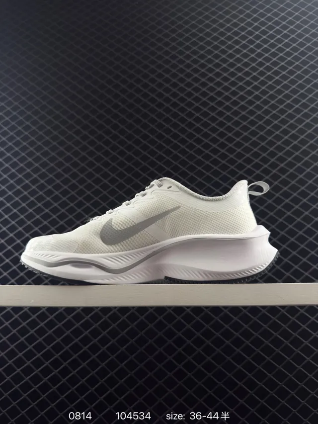 Nike Pegasus Plus White Gray Low-Top Mesh Upper Running Shoes 5