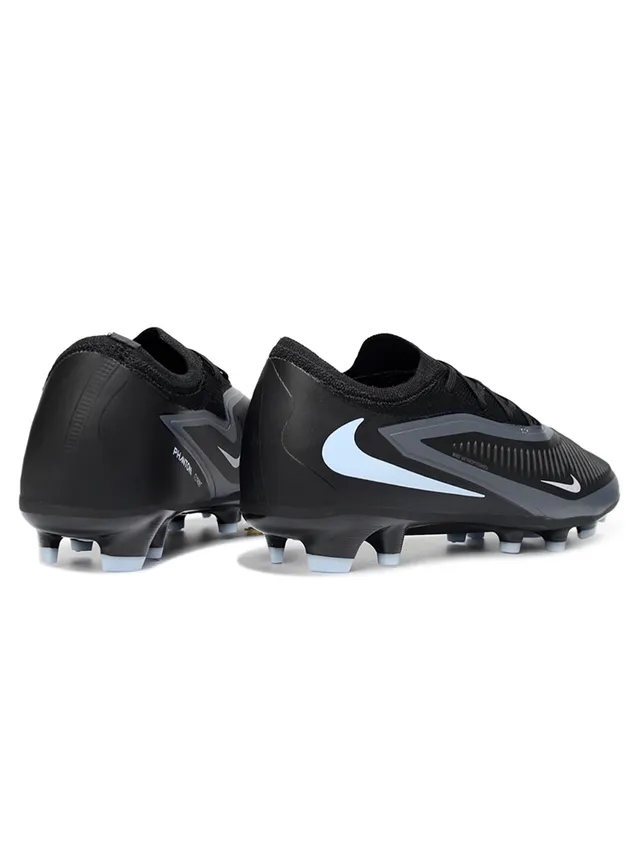 Nike Phantom GT Black and Light Blue Firm-Ground Soccer Shoes 5
