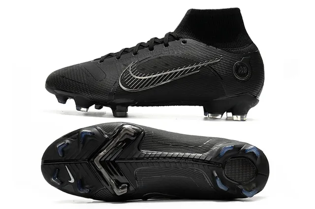 Nike Phantom GT Black Silver Firm-Ground Soccer Shoes 2