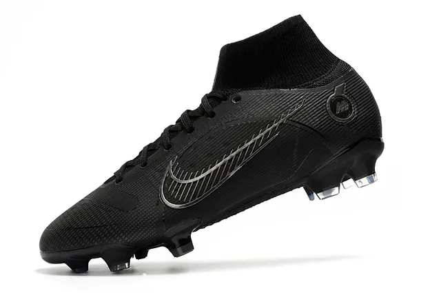 Nike Phantom GT Black Silver Firm-Ground Soccer Shoes 4