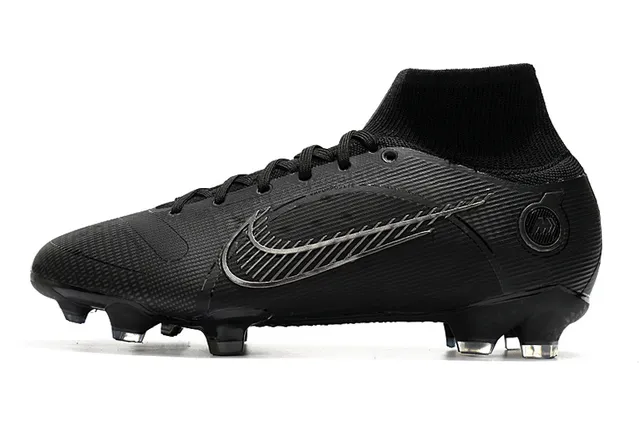 Nike Phantom GT Black Silver Firm-Ground Soccer Shoes 5