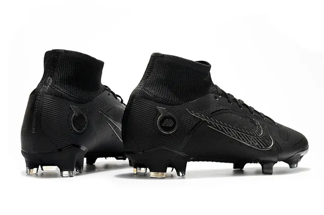 Nike Phantom GT Black Silver Firm-Ground Soccer Shoes 7