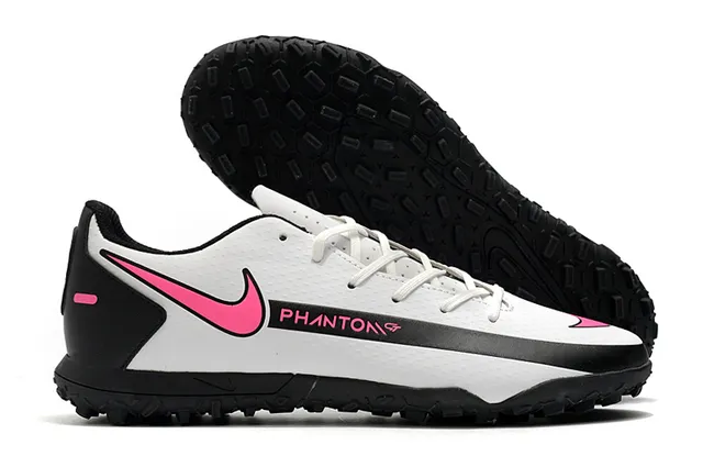 Nike Phantom GT Vert Bleu Bas-Coupé Maille Synthétique Supérieure Swoosh Turquoise Superposition Chaussures de Football Turf 6