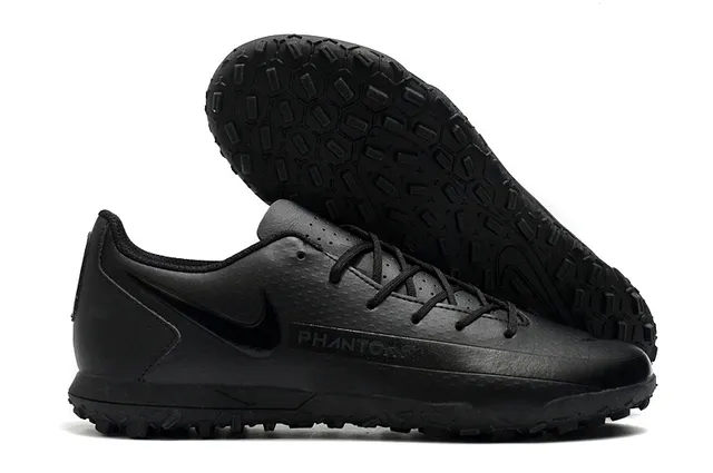 Nike Phantom GT Vert Bleu Bas-Coupé Maille Synthétique Supérieure Swoosh Turquoise Superposition Chaussures de Football Turf 9