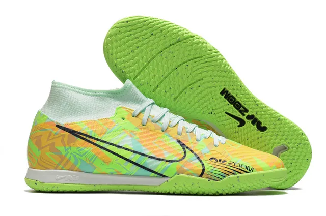 Nike Phantom GT Chaussures de football intérieur Or Rose Cuivre Métallique Tige Collet à la Cheville Intérieur 4