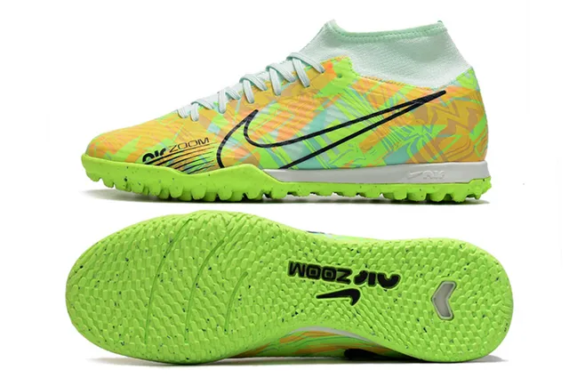 Nike Phantom GT Chaussures de football intérieur Or Rose Cuivre Métallique Tige Collet à la Cheville Intérieur 19