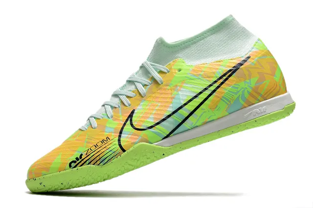 Nike Phantom GT Chaussures de football intérieur Or Rose Cuivre Métallique Tige Collet à la Cheville Intérieur 21