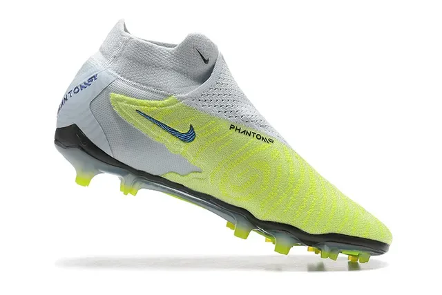 Nike Phantom GT Amarelo Neon Branco Chuteiras de Futebol Firm-Ground 4