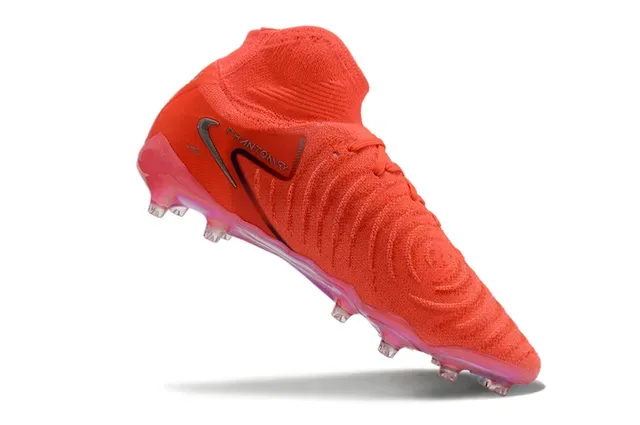 Nike Phantom GT Sapatos de futebol laranja prata translúcidos para terreno firme 2