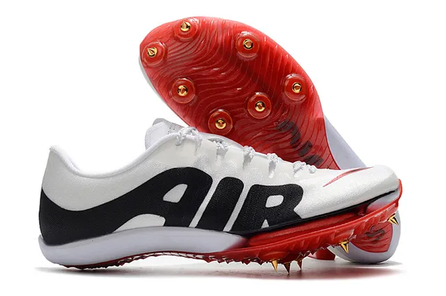 Nike rose orange Flyweave Upper Spike Plate chaussures de course 6