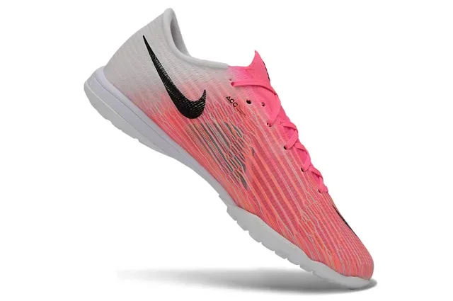 Nike Chaussures de football rose blanc Flyweave dégradé Turf 2