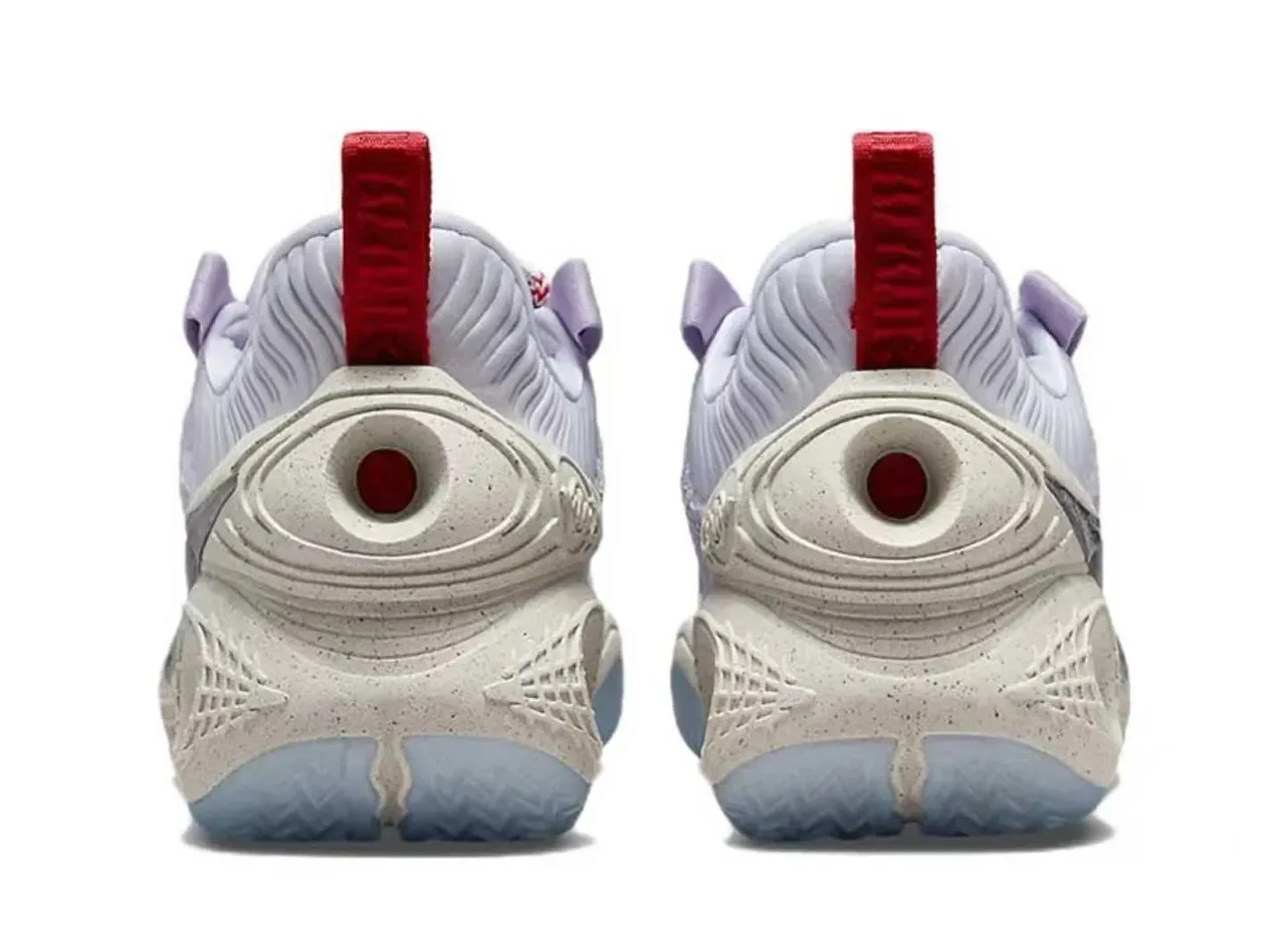 Nike Chaussures de Basketball Violet Vert Tige Maille Midsole Sculptée 3