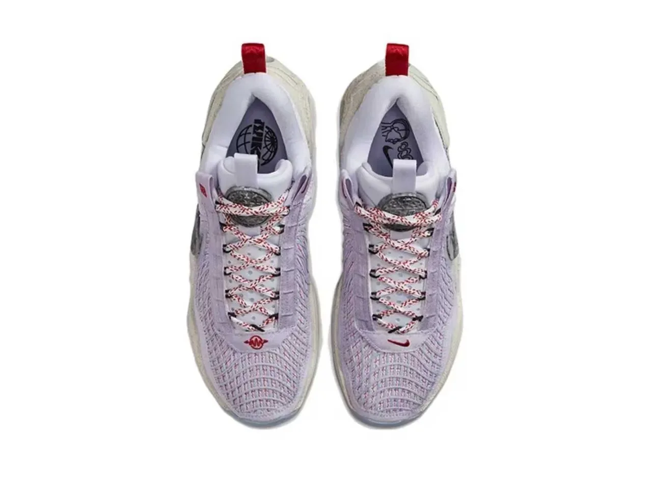Nike Chaussures de Basketball Violet Vert Tige Maille Midsole Sculptée 5