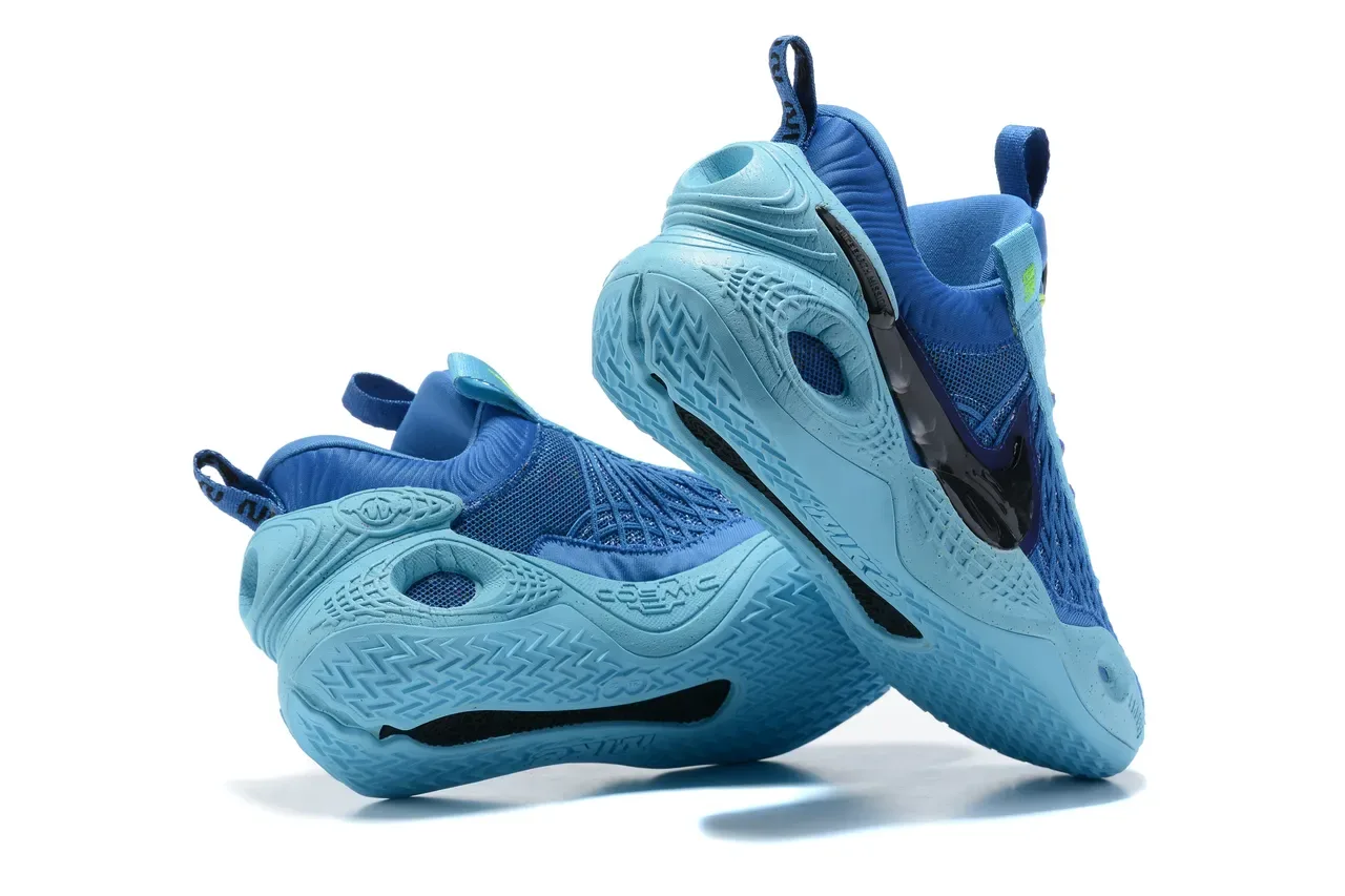 Nike Chaussures de Basketball Violet Vert Tige Maille Midsole Sculptée 8