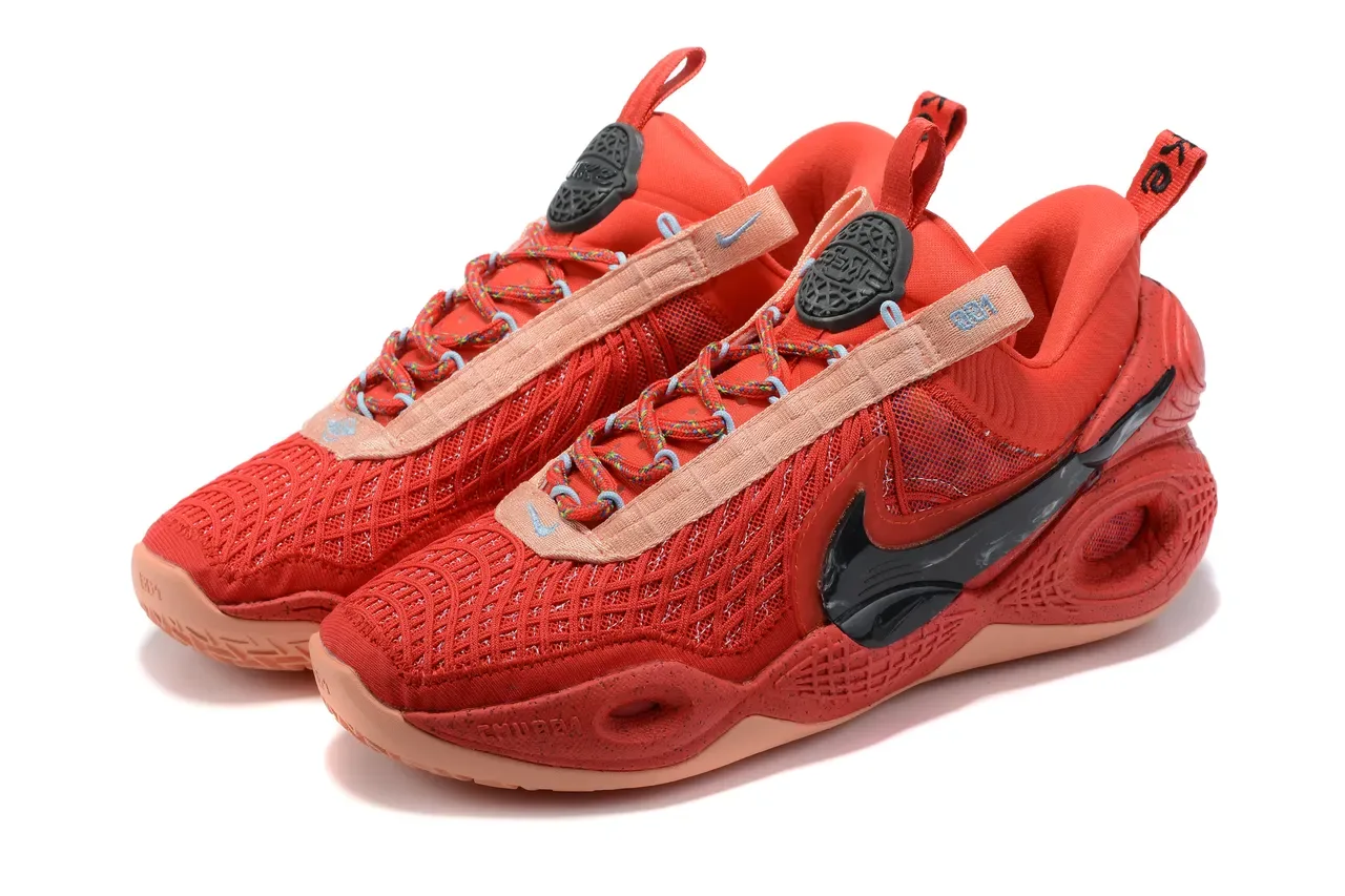 Nike Chaussures de Basketball Violet Vert Tige Maille Midsole Sculptée 23