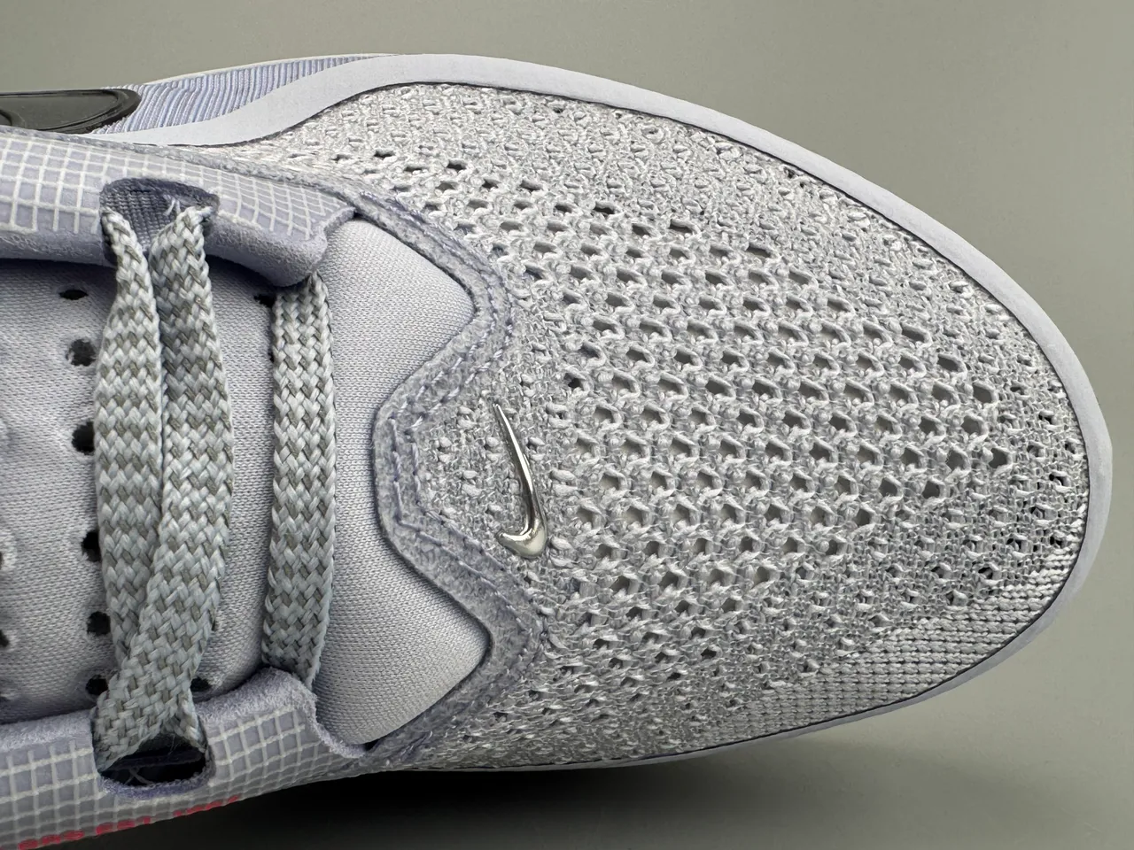 Nike Purple White Engineered Mesh Upper Full-Length Visible Air Zoom Unit Running Shoes 4