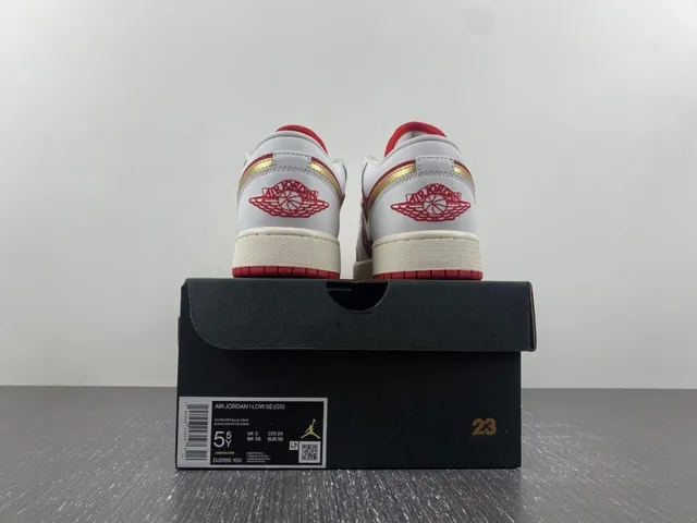 Nike Red Gold Low-Top Cupsole Lifestyle Sneakers 15