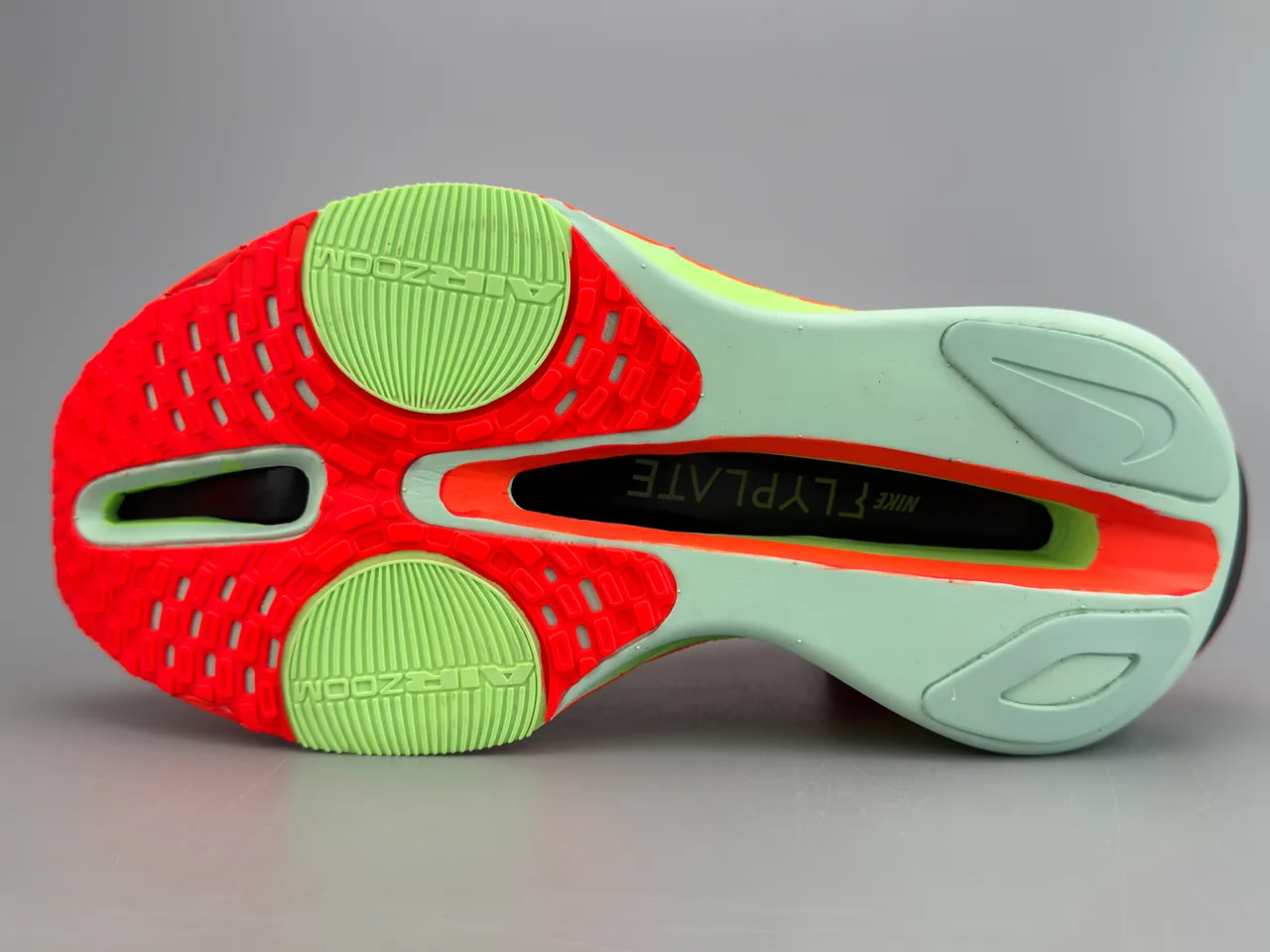 Nike Road Racing AF Orange Neon Green Running Shoes 8