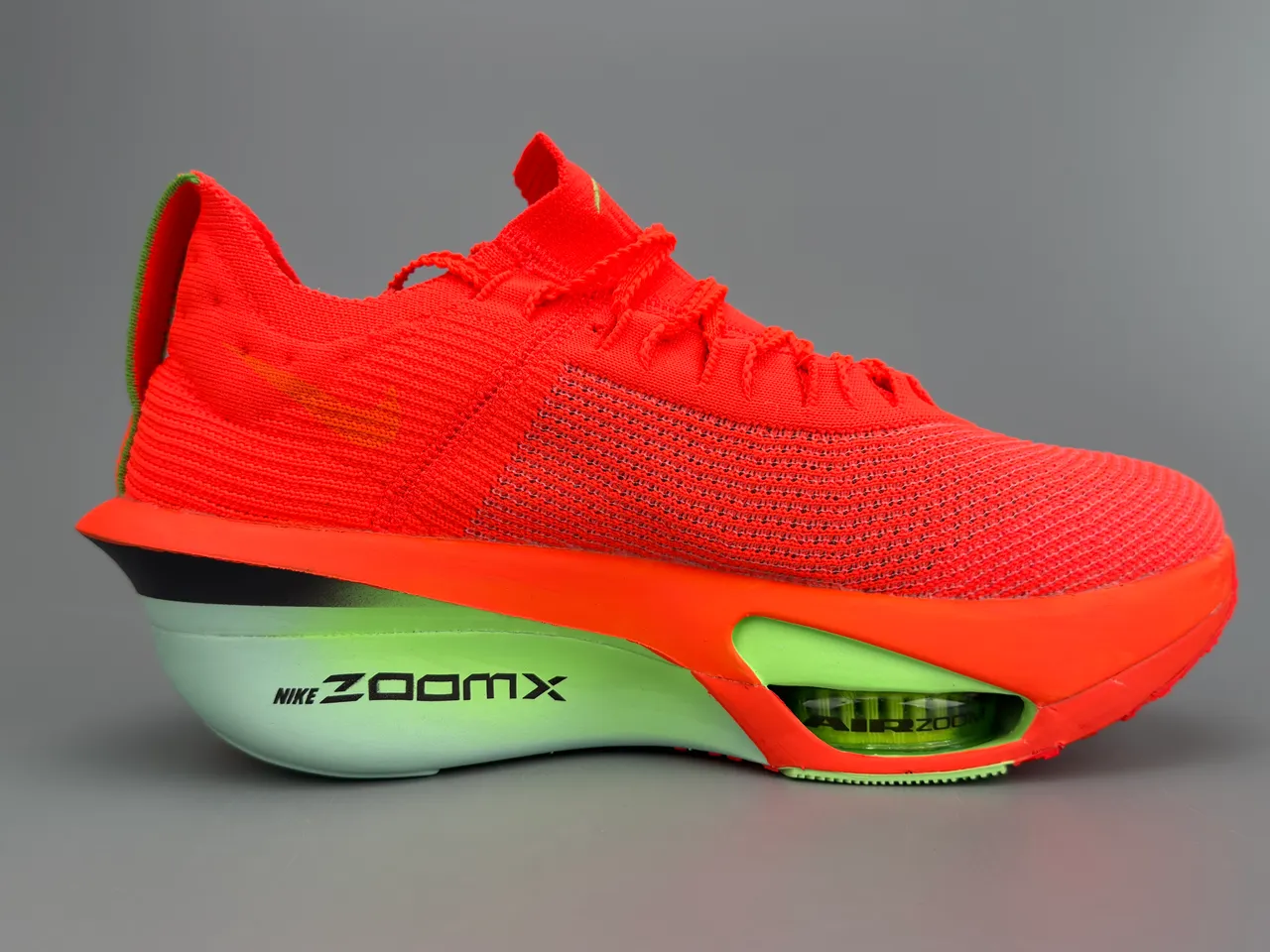 Nike Road Racing AF Orange Neon Green Running Shoes 10