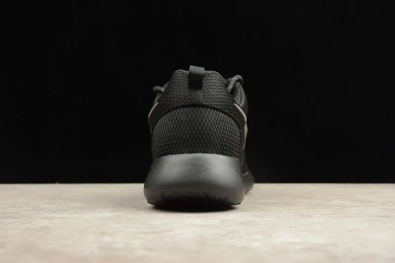 Nike Roshe One Black Metallic Gray Lifestyle Sneakers 12