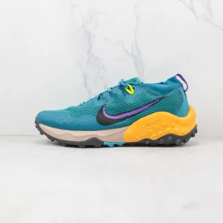 Nike Teal Purple Yellow Trail Running Shoes