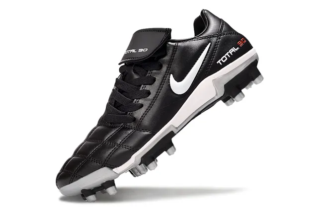 Nike Total 90 Black White Firm-Ground Soccer Shoes 3