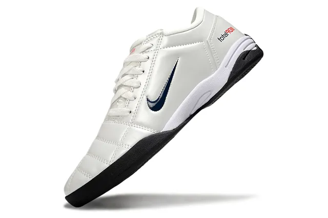 Nike Total 90 III White Navy Red Sapatos de futebol indoor 3